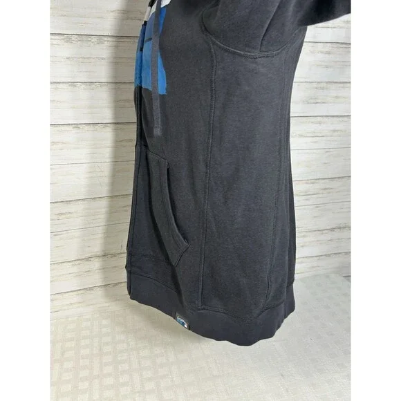 GoPro Zip Hoodie Full Zip Sweatshirt Men's Size LARGE Logo Camera Gray Jacket - Picture 5 of 14